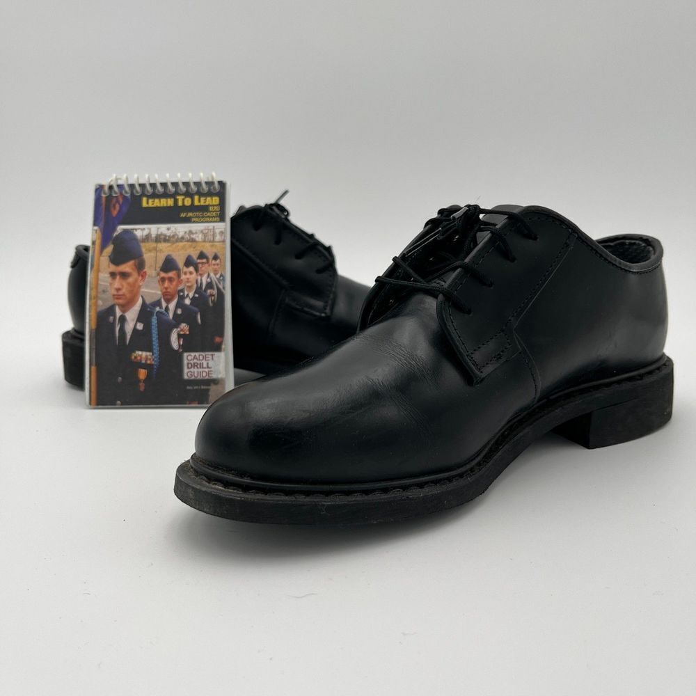 CAPPS Airlite Uniform Footwear Women's Size 7M Black Oxford Military Rita Vibram